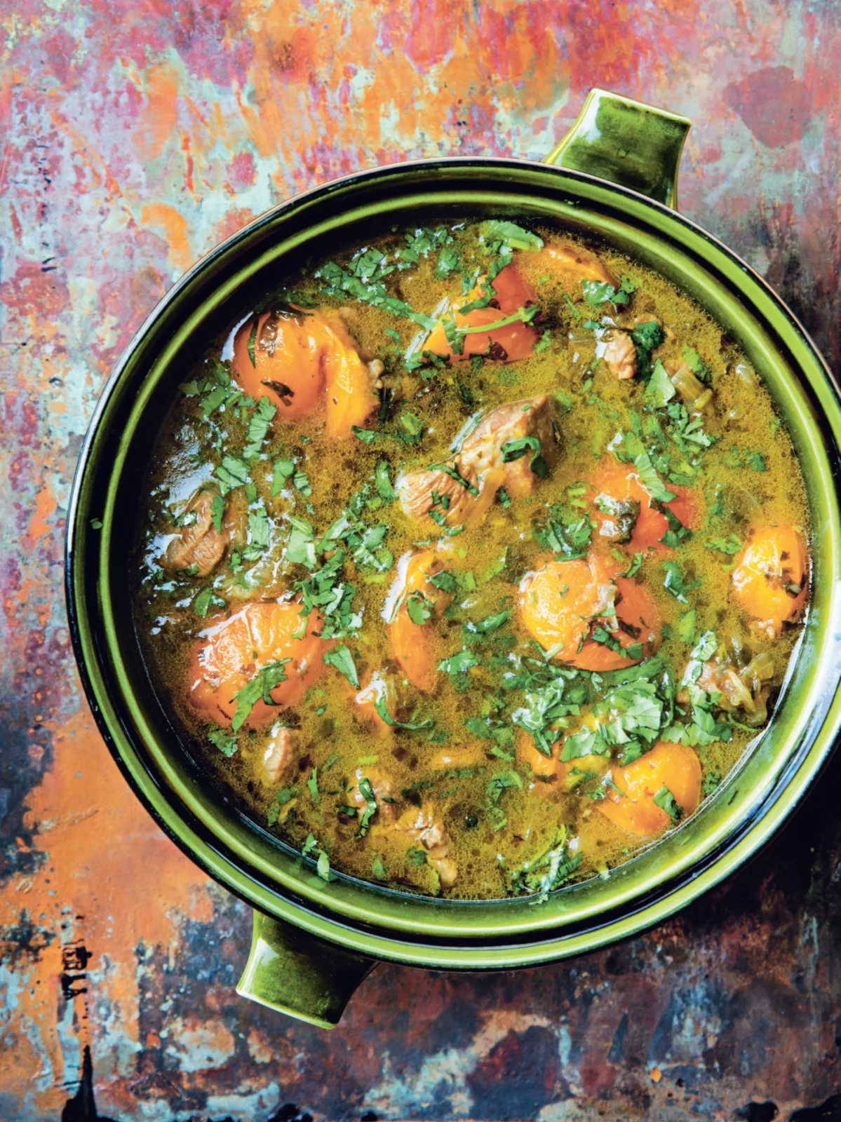Sauté De Porc Aux Abricots, Sauce Soja Et Citron Vert