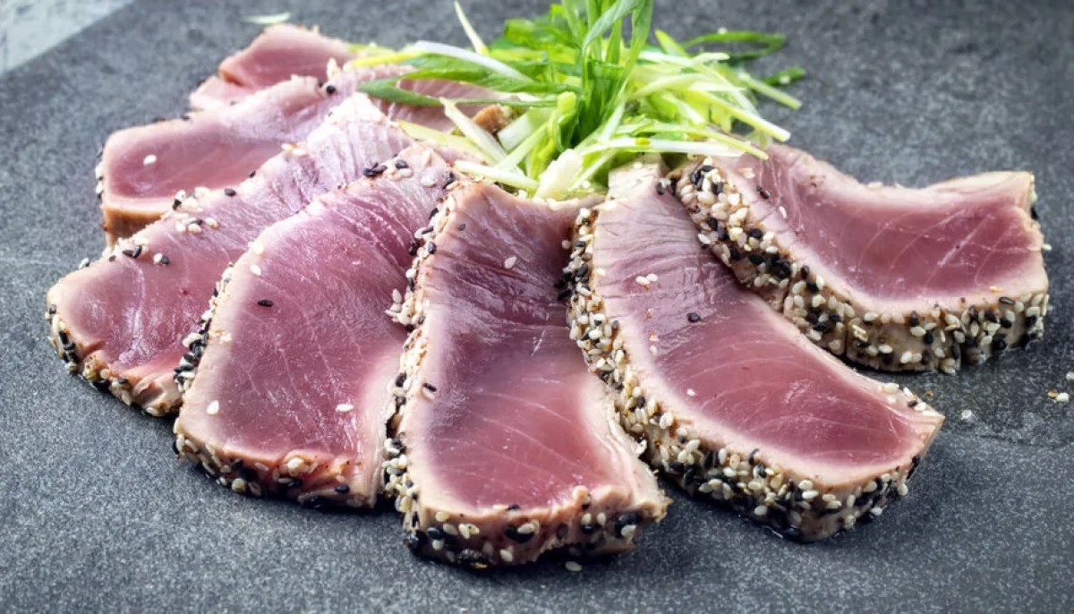 Tataki de thon au sesame