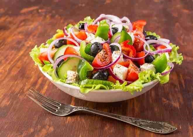Salade greque à la féta