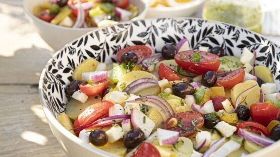 Salade de pommes de terre à la provençale