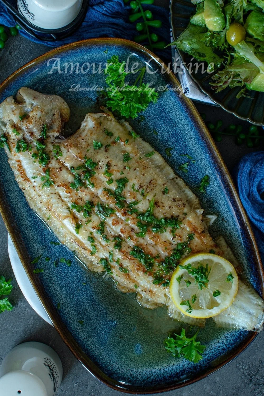 Sole Meunière Au Beurre Noisette Citron-Persil