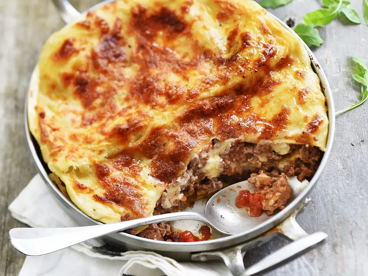 Lasagnes À La Bolognaise Et Au Paprika