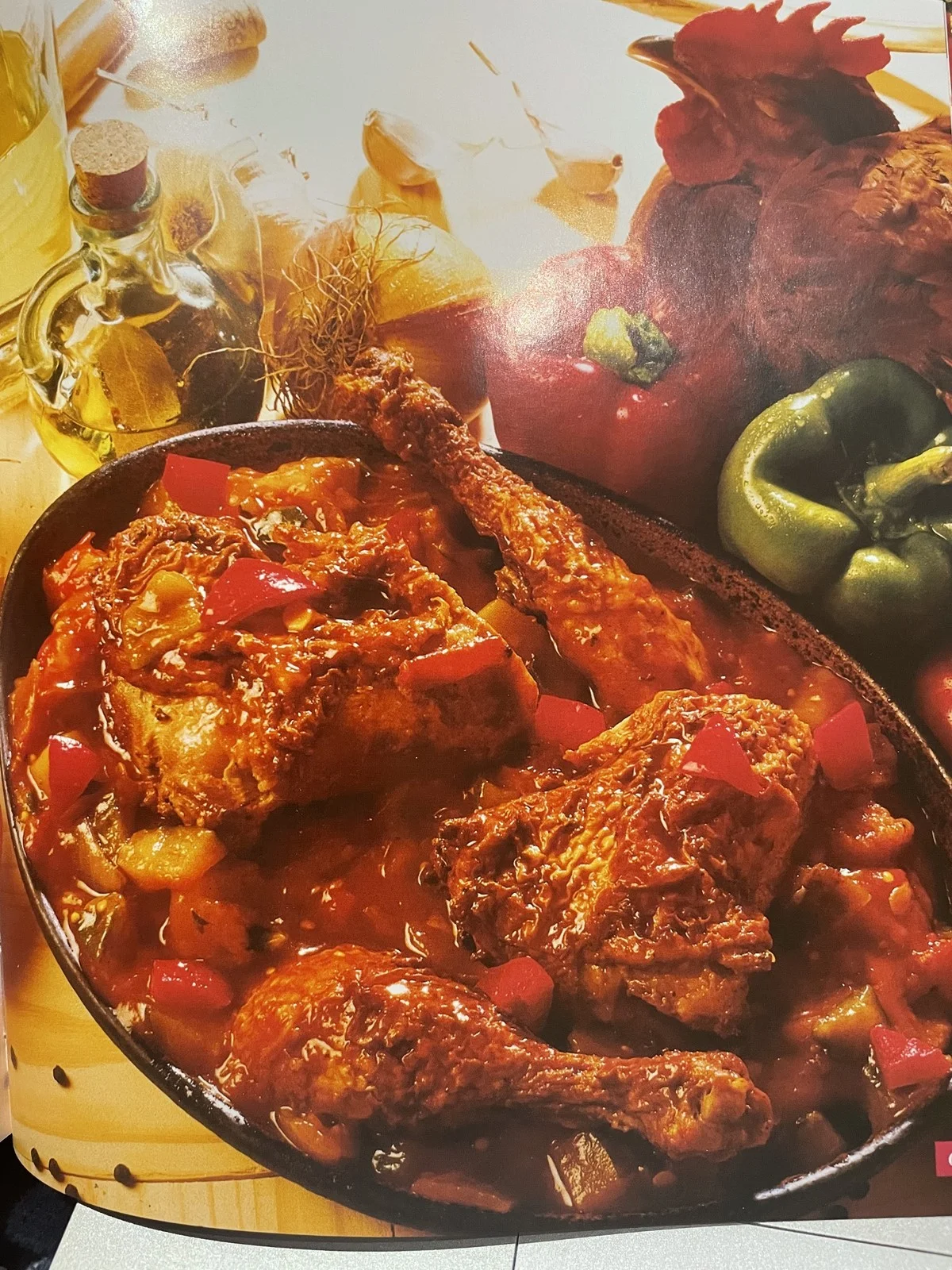 Poulet Basquaise