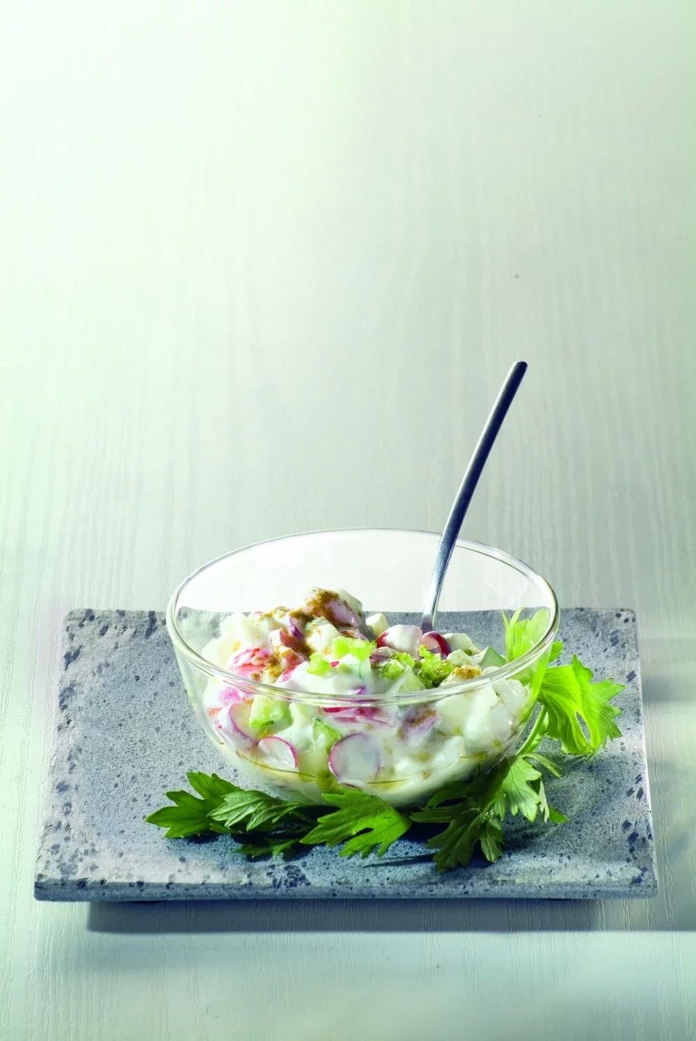 Légumes croquants au yaourt