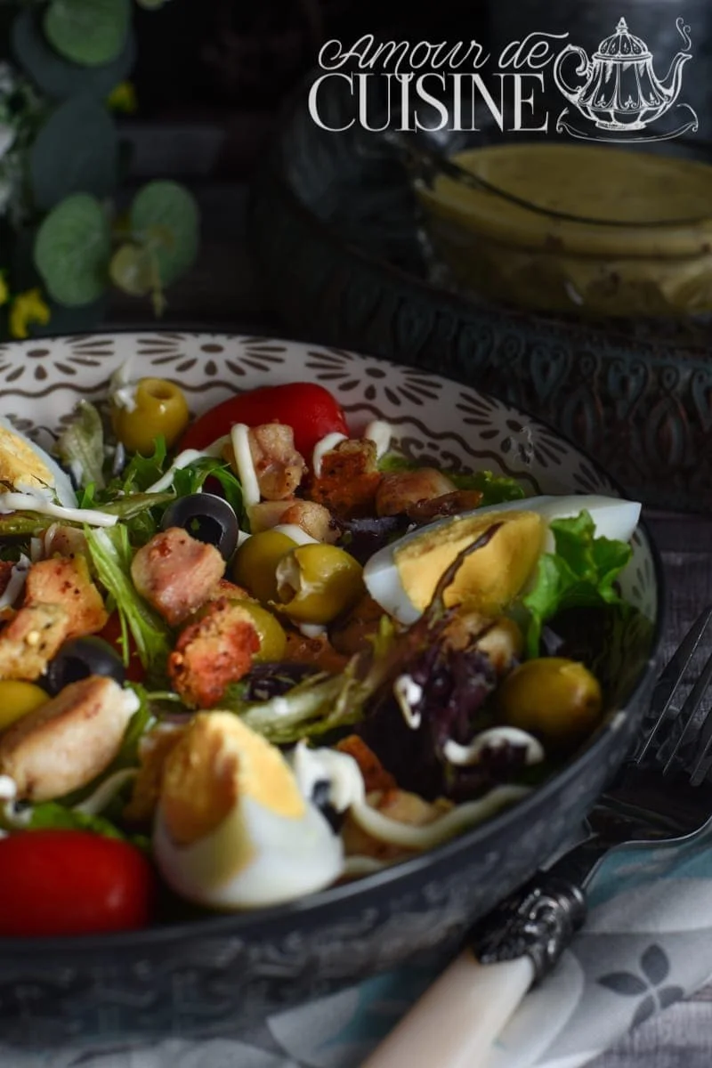 Salade césar maison