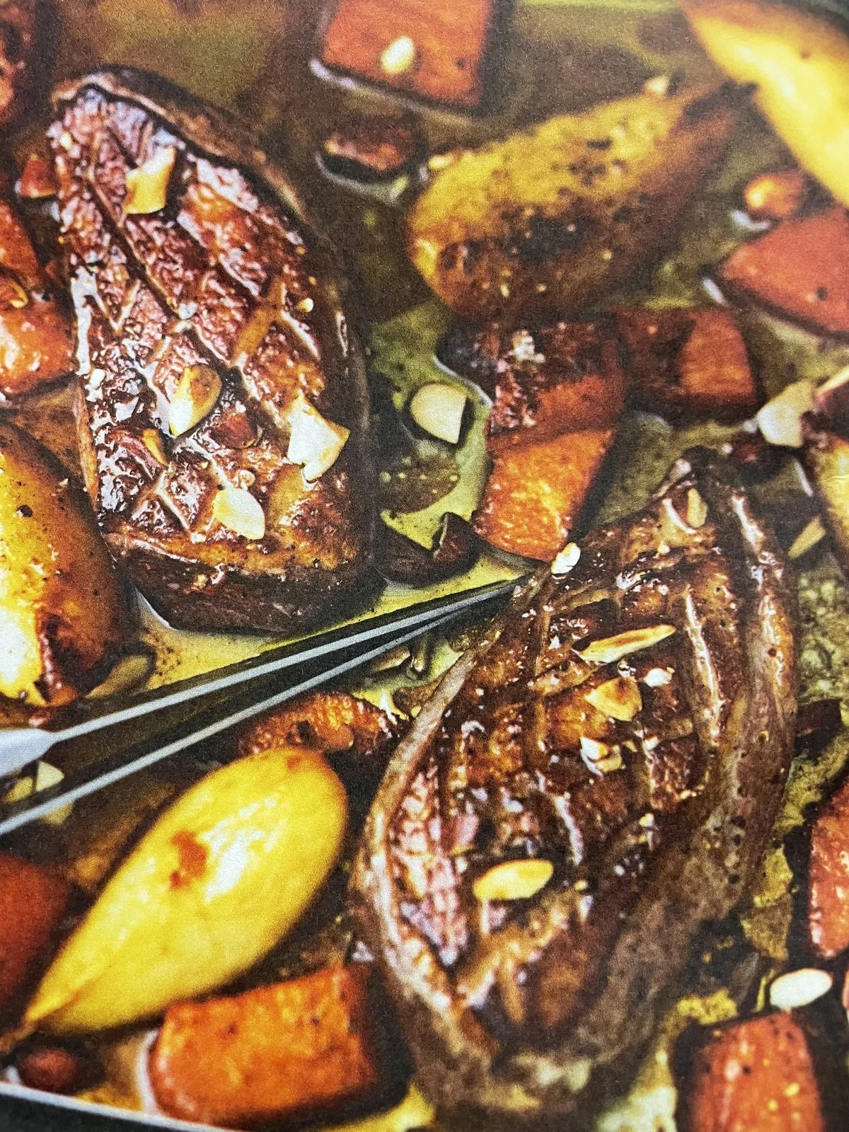 Magrets Rôtis Aux Poires Et Au Potimarron