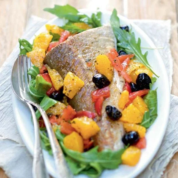 Cabillaud sauce vierge